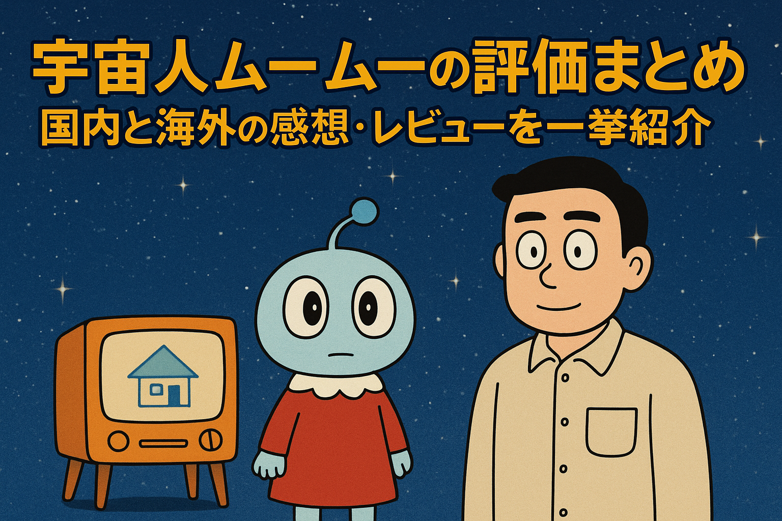 宇宙人ムームーの評価を総チェック！国内外の感想まとめ