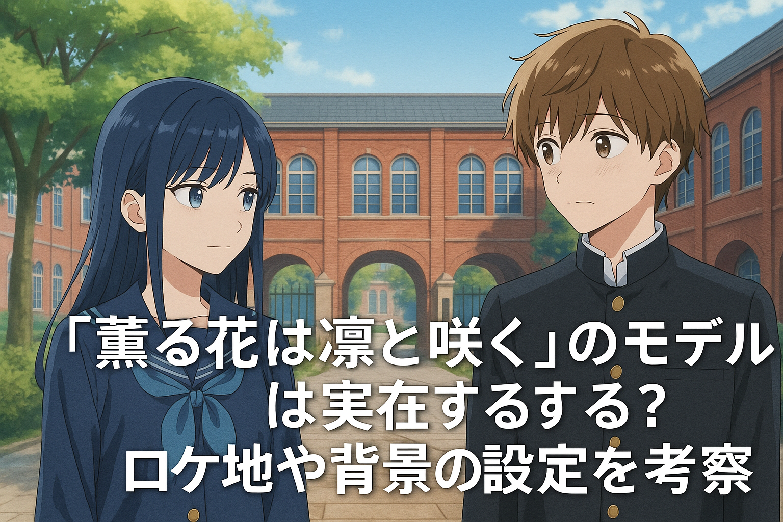 『薫る花は凛と咲く』モデルや舞台は実在?ロケ地・背景設定を徹底考察